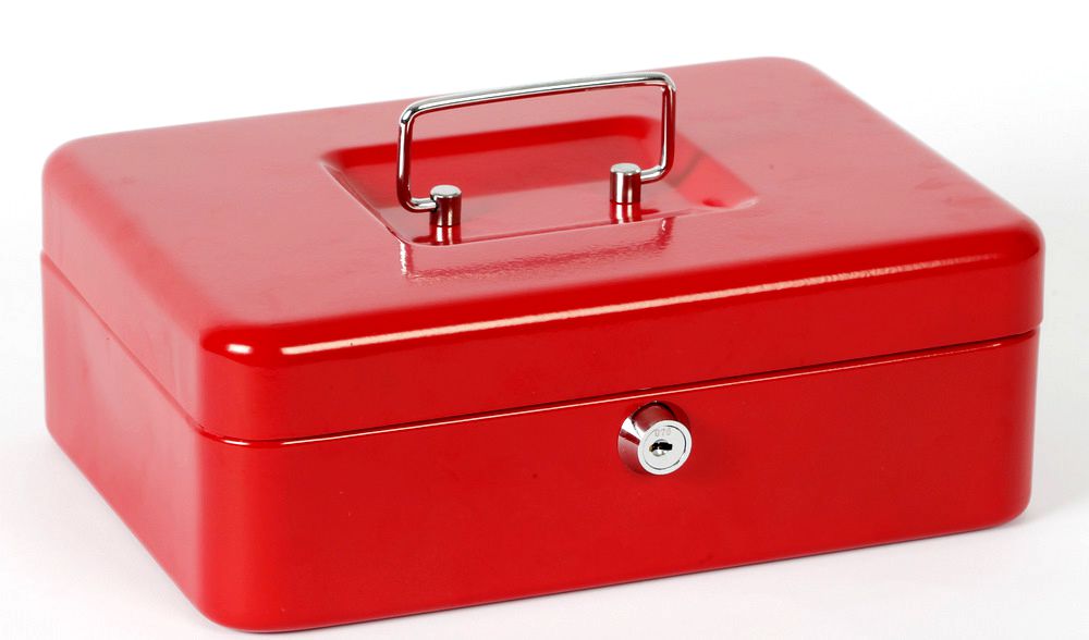 Money Box  – Red (200mmx160mmx90mm)