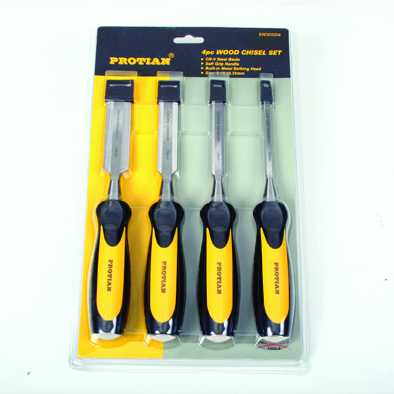 Chisel Set Wood 4Pc Waldo Blue 6+12+19+25