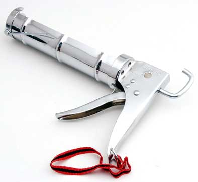 Caulking Gun Barrl H/D Chrome Plated Dripless Waldo