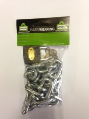 Chain Gal+Iron Padlock 38mm – 6mmx900mm