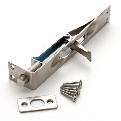 Flush Lever Bolt 150mmx20mm Chrome Plated Waldo