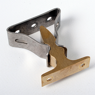 Door Holding Spring Clip Brass-S/S Clip