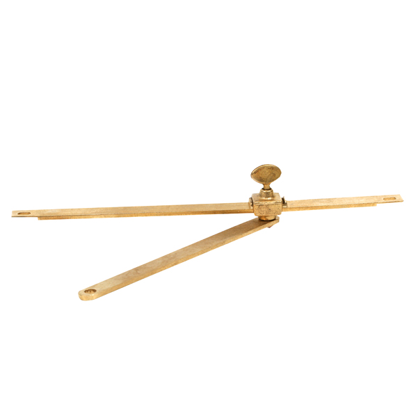 Window (Steel) Slid.Stay+Scr Brass 175mm