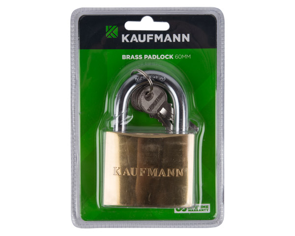 Kaufmann – 30mm Lock Brass