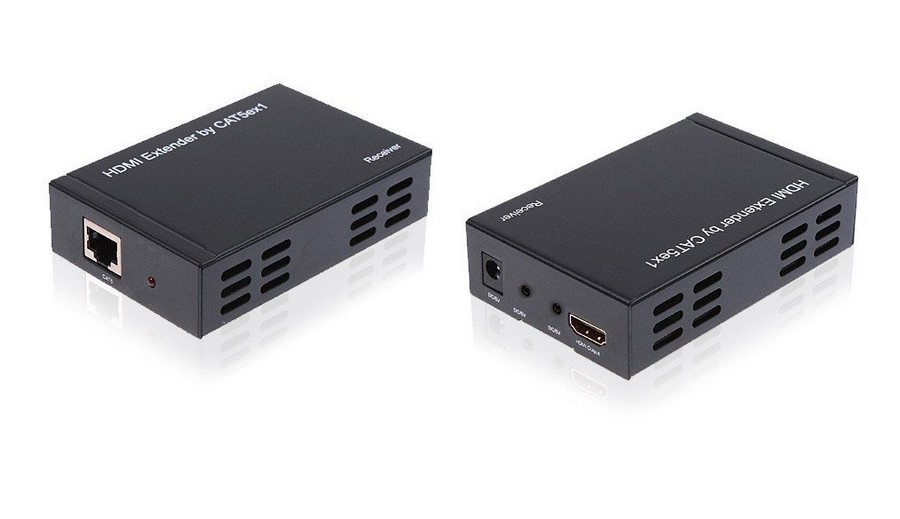 HDCVT HDMI HDbaset 4K 100m Extender with IR Poe