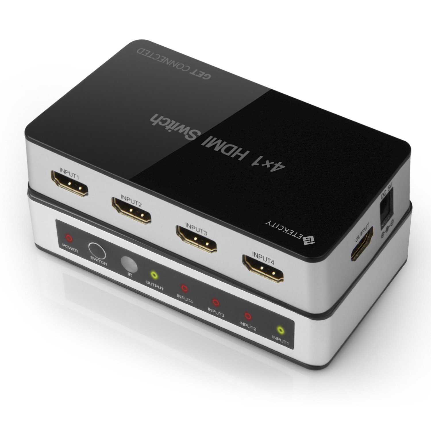 HDCVT 4×1 HDMI 4K Switch With Pip