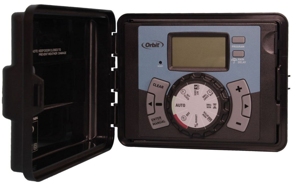 Orbit – Water Controller Outdoor 4 Station – Black