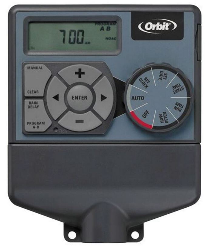 Orbit – Water Controller Indoor 4 Station – Grey