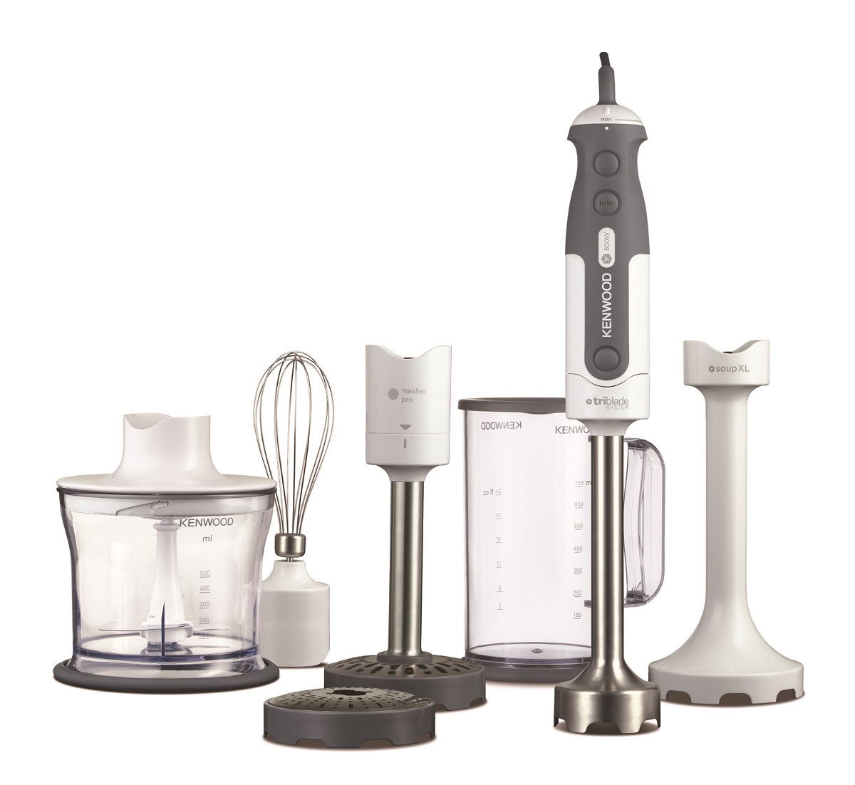 Kenwood Triblade Hand Blender, HDP408WH