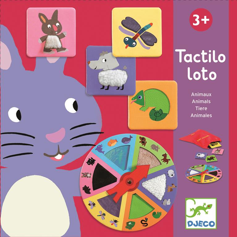 Djeco Games – Tactilo Loto Animals
