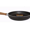Volcano Cookware 29cm Frying Pan Wooden Handle Volcano Cookware 29cm Frying Pan Wooden Handle