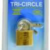 Moto-Quip – 32mm Tri Circle Standard Padlock Moto-Quip – 32mm Tri Circle Standard Padlock