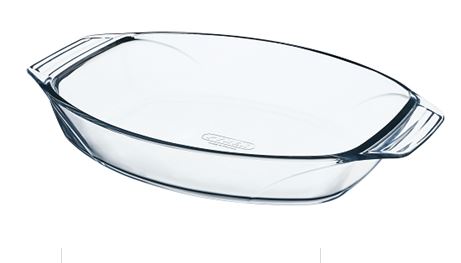 Pyrex – Optimum Glass Oval Roasters – 4 Litre