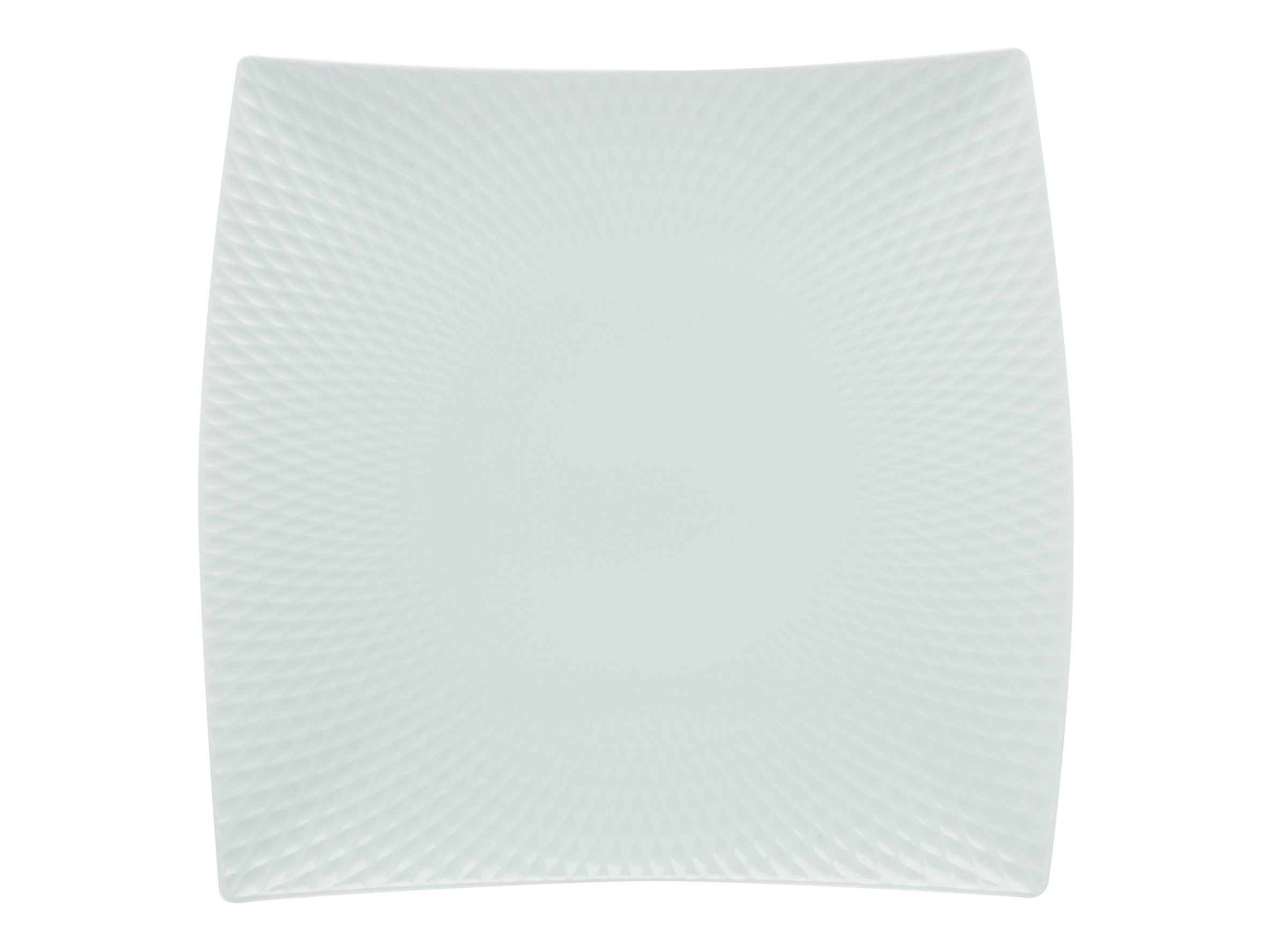 Maxwell & Williams – White Basics Diamonds Square Platter – 30.5cm Gift Boxed