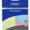 Marlin Sticky NotePad 38x38mm 100 Sheets x 4 Pastel Colours Marlin Sticky NotePad 38x38mm 100 Sheets x 4 Pastel Colours