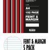 Freedom Stationery 2 Quire 192 Page A4 F&M Counter Book (5 Pack) Freedom Stationery 2 Quire 192 Page A4 F&M Counter Book (5 Pack)