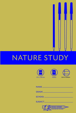 Freedom Stationery – A4 Book – Nature Study – F & M – 72 Page – 20 Pack