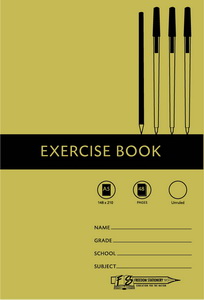Freedom Stationery 48 Page A5 Unruled Exercise Book (25 Pack)