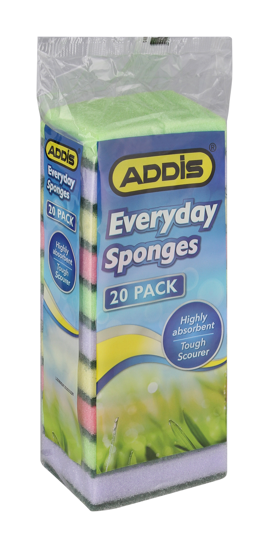 Addis – Sponge Scourer – 5 Piece