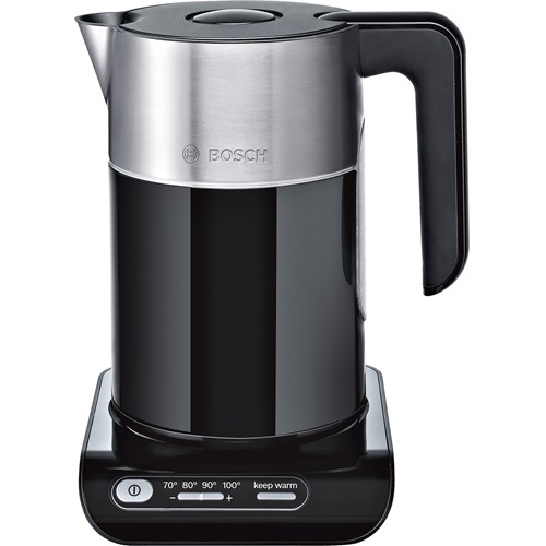 Bosch – 2400W Cordless Kettle Styline – Black & Silver