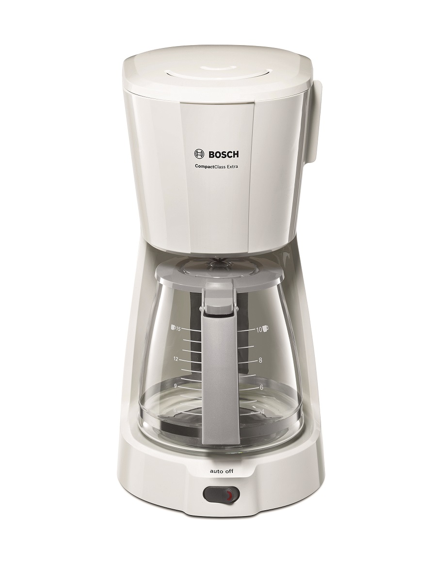 Bosch – 1100W Compact Class Coffee Machine – White
