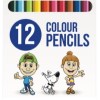 Marlin Kids 12 Colour Pencils Marlin Kids 12 Colour Pencils