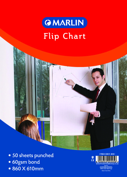 Marlin Flip Chart Paper – Bond 50 Sheets