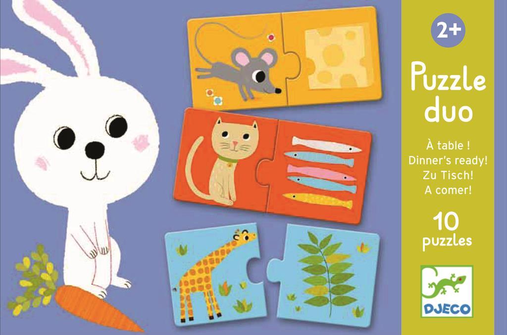 Djeco Duo Puzzle – Dinner’s Ready