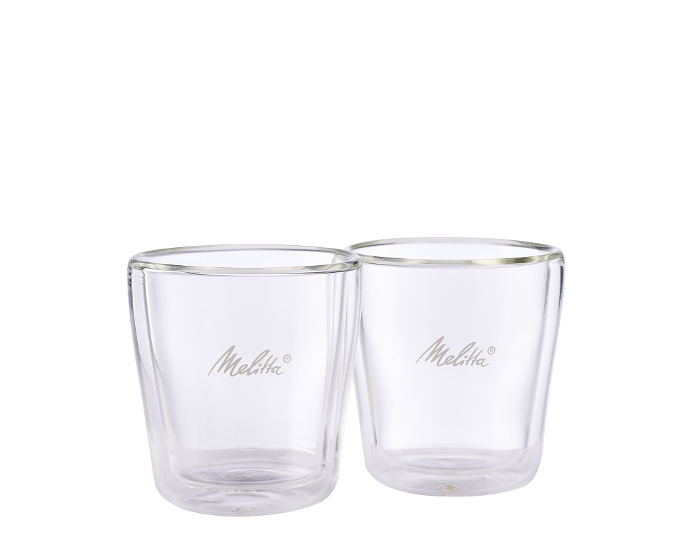 Melitta – Espresso Double Wall Glasses – 2 Piece