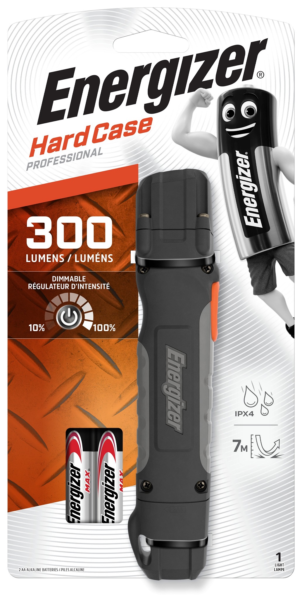 Energizer HardCase Pro 2AA Light incl. 2x AA