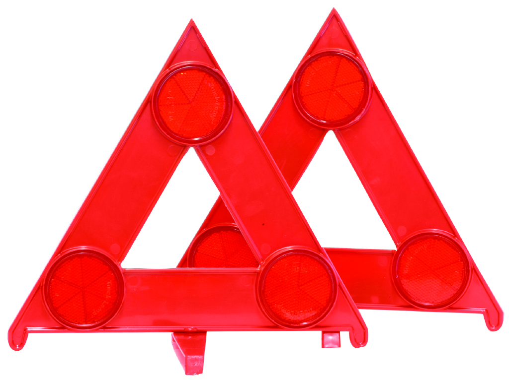 Fragram – 2 Piece Car Triangle Warning – Red