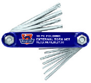 Fragram – Folding Torx Keys – 10 Piece