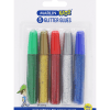 Marlin Kids Glitter Glue 10ml 5’s Marlin Kids Glitter Glue 10ml 5’s
