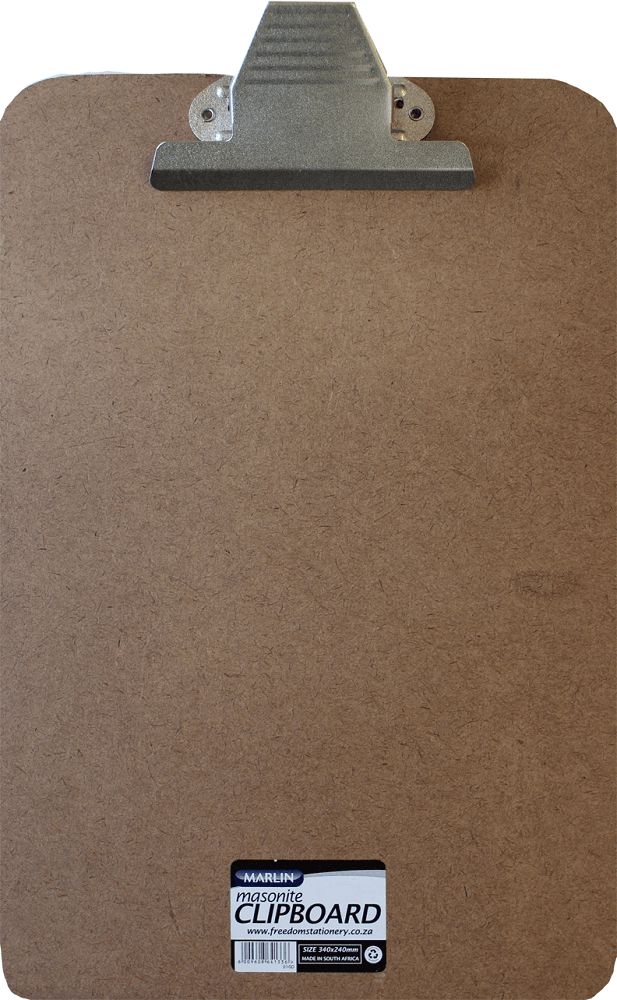 Marlin Masonite Clipboard