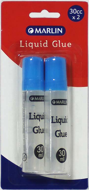Marlin Clear Liquid Glue 30cc/ml – 2 Pack