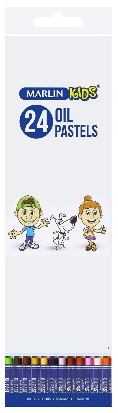 Marlin Kids 24 Oil Pastels