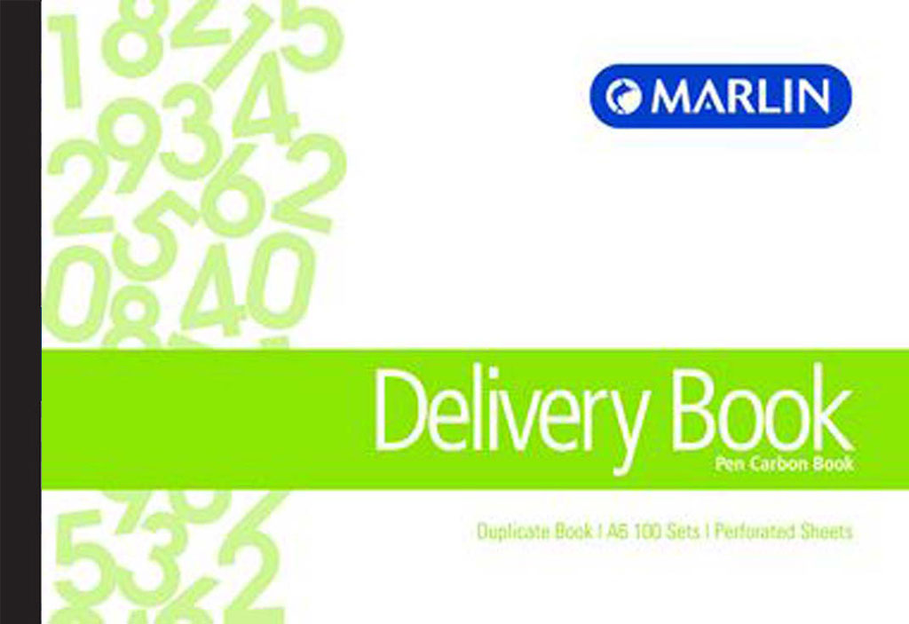 Marlin A6L Duplicate Pen Carbon Book – Delivery