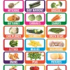 Marlin Kids Chart – Vegetables Marlin Kids Chart – Vegetables