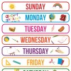 Marlin Kids Chart – Days of the Week Marlin Kids Chart – Days of the Week
