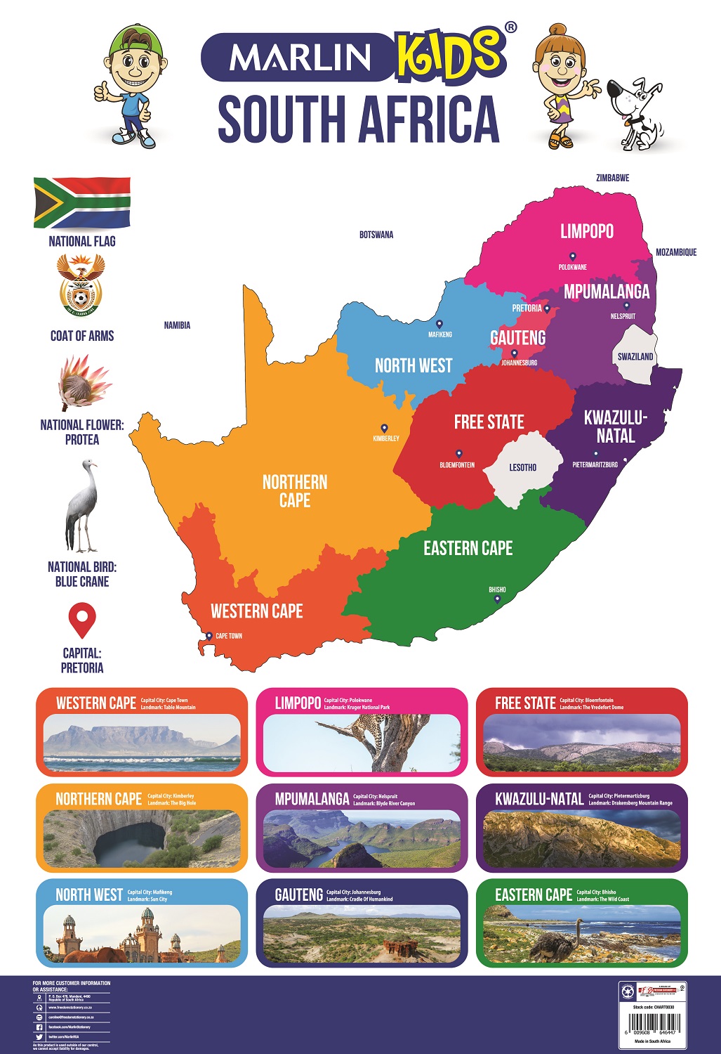 Marlin Kids Chart – South Africa