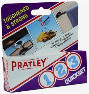 Pratley – 1-2-3 15ml Quickset Adhesive