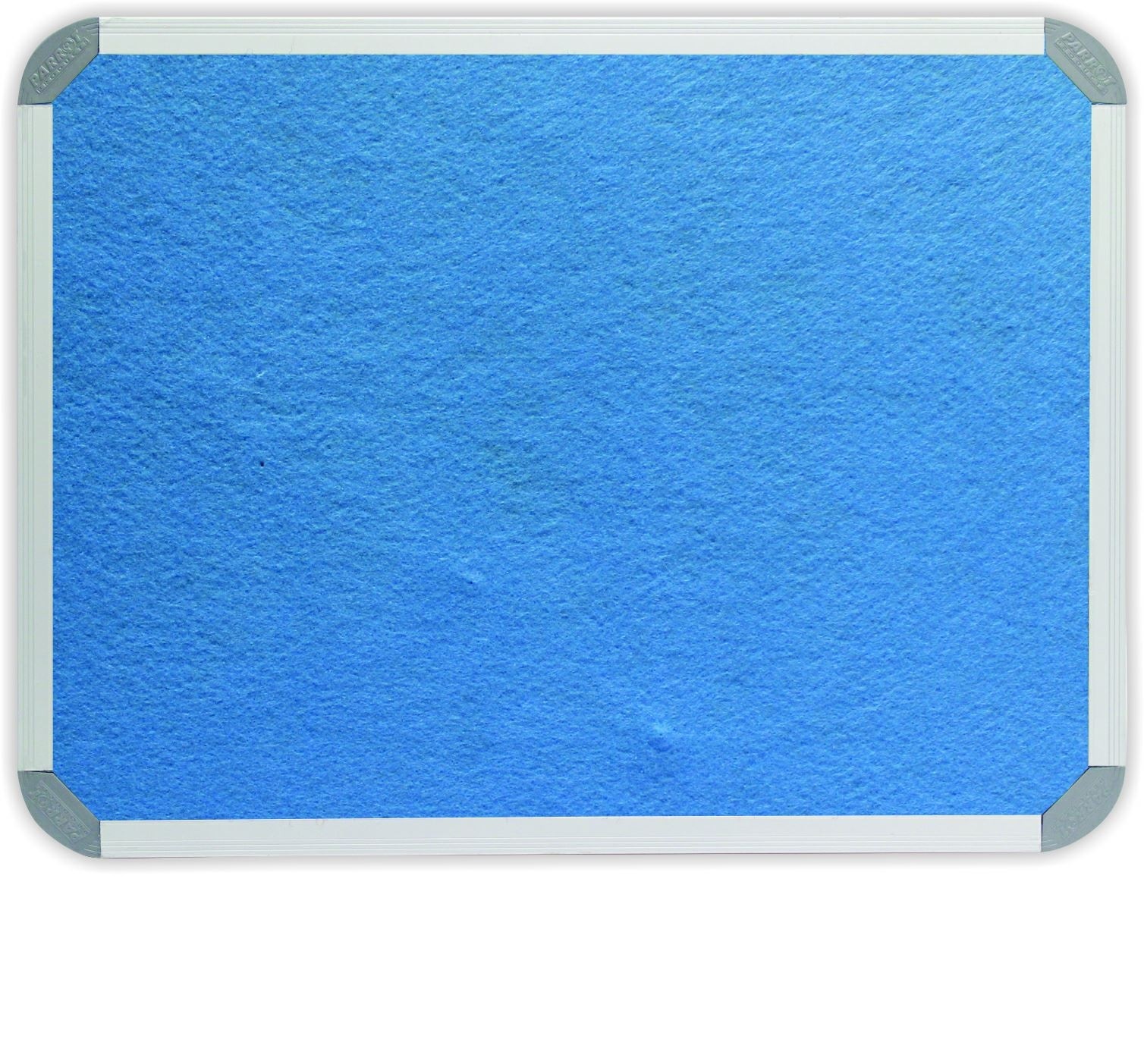 Parrot Notice Board – Info Board Aluminium Frame (600 x 450mm) – Sky Blue