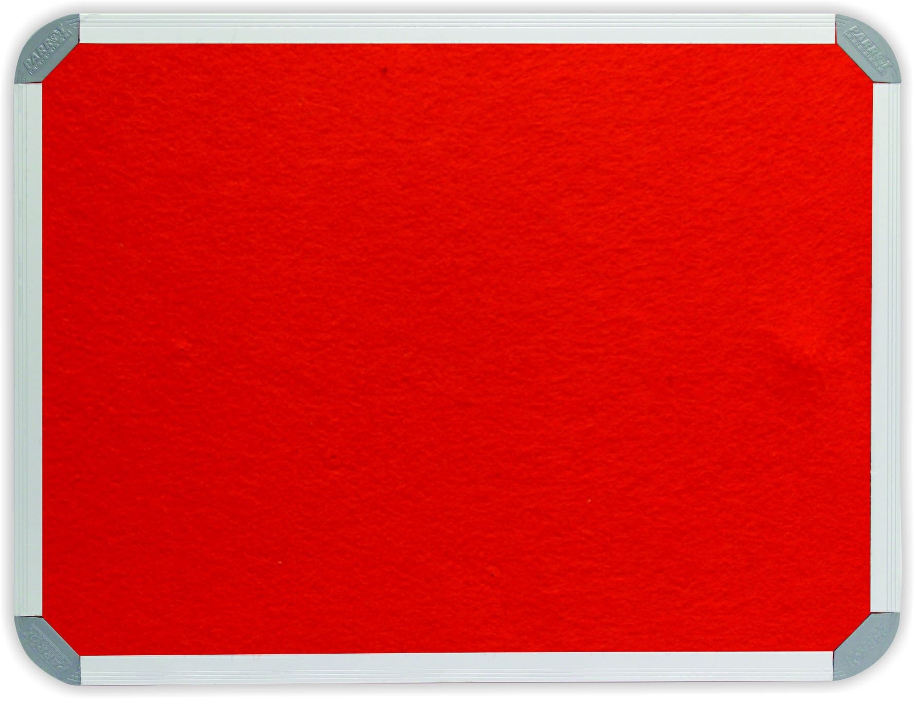 Parrot Notice Board – Info Board Aluminium Frame (1000 x 1000mm) – Burnt Orange