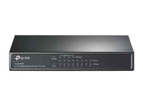 TP-Link 8-Port Gigabite 4-Port POE Desktop Switch