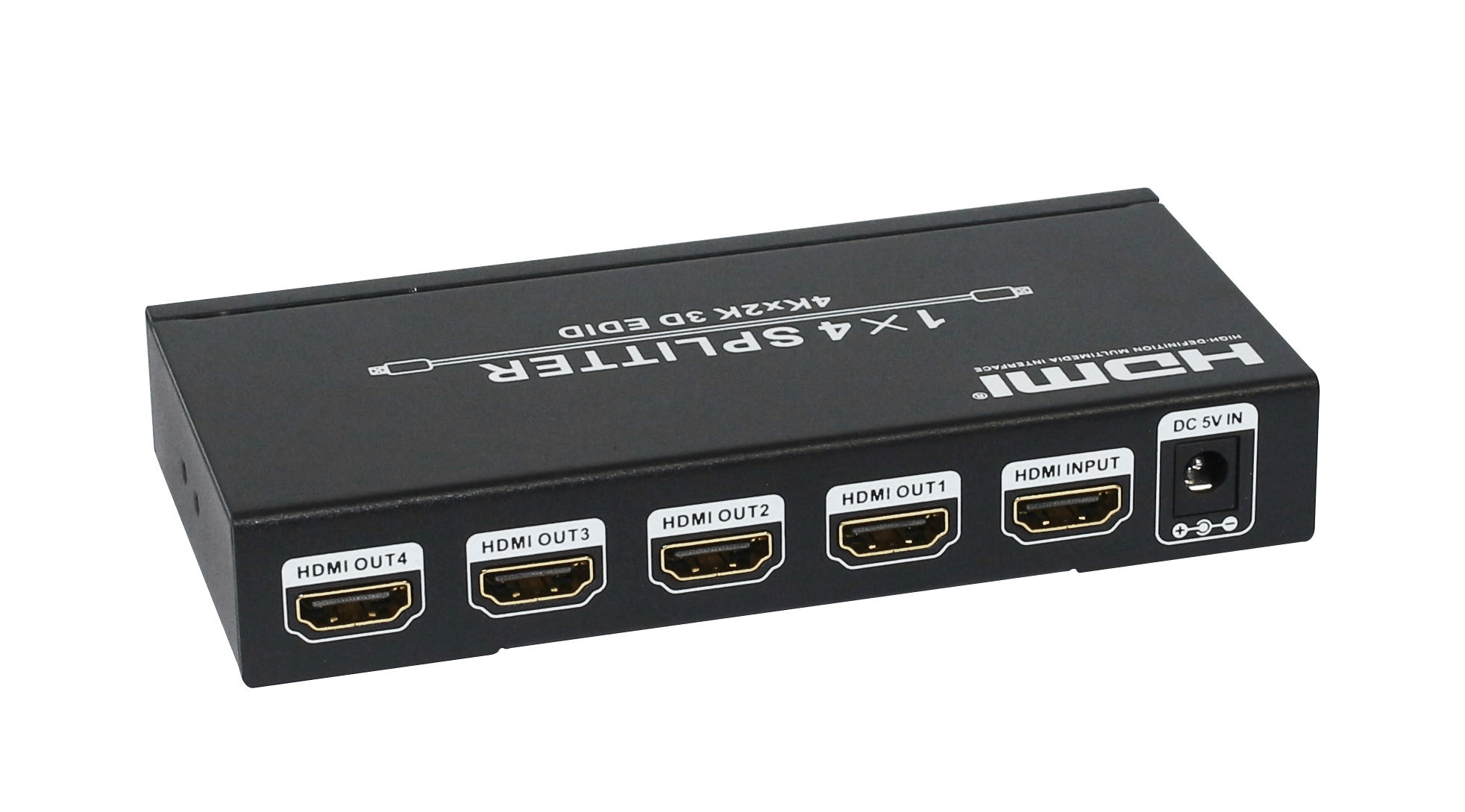 HDCVT 1-4 HDMI 4k Splitter with EDID