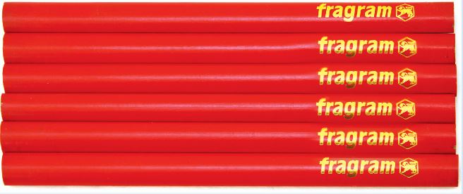 Fragram – Carpenters Pencil Carded – 6 Piece