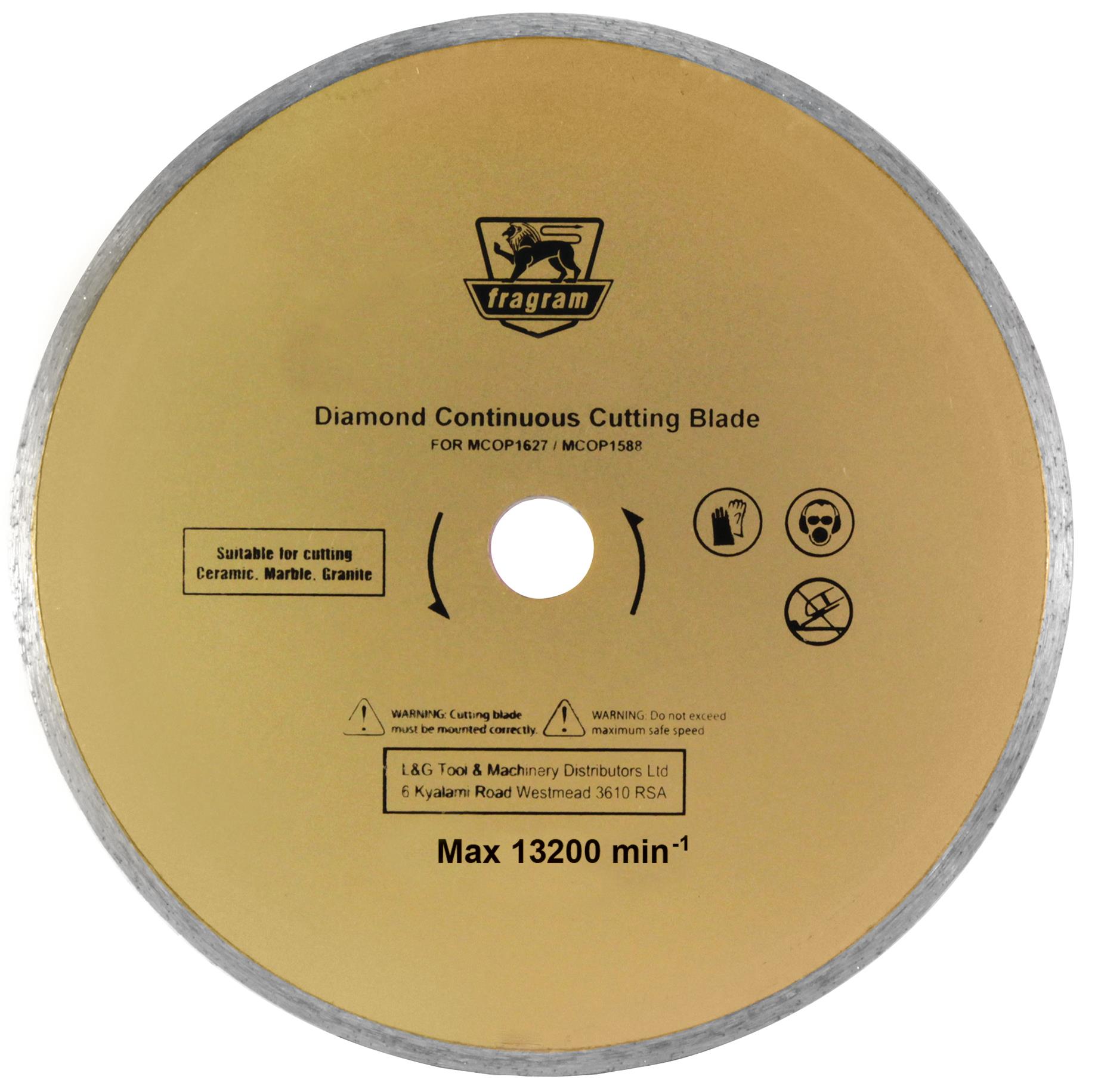 Fragram – TOOB130 Continue Blade Diamond