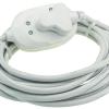 Zakspeed Extension Lead 5m 10Amp Double – White Zakspeed Extension Lead 5m 10Amp Double – White