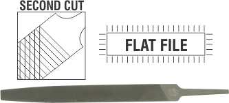 File AFile Warding 2nd Cut 150mm