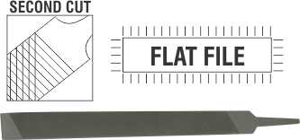 File AFile Mill 2nd Cut 250mm